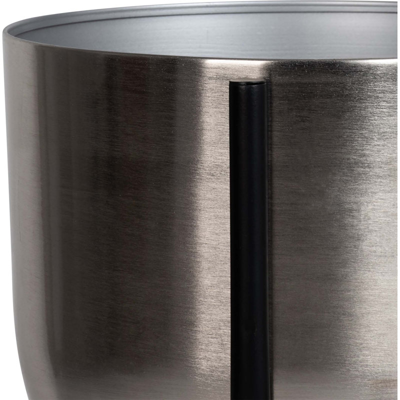 Pot à fleurs en métal Odab, H 20 po x l 10 po x P 10 po