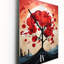 Horloge murale harmonie florale-99631723