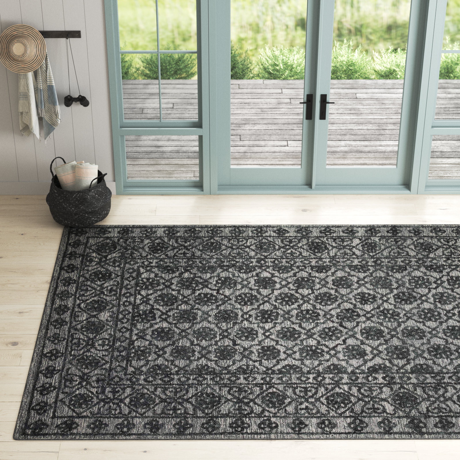 Millcreek Handmade Wool Rug, Rectangle 7'9" x 9'9"