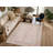 Modern Light Pink Traditional Patterned Washable Decorative Carpet-911750338