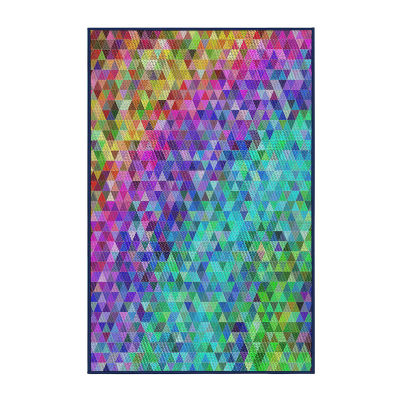Tapis bleu Savino, Rectangle 5 pi x 7 pi