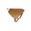 Tabouret de comptoir Julia en cuir brun