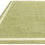 Anyi Bordered Hand Loomed Green Rug-1723257841
