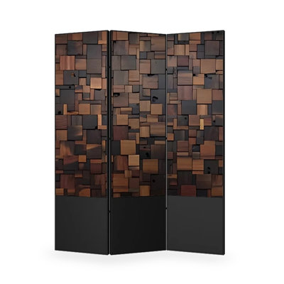 French-Style Retro Aluminum Mobile Folding Screen Partition