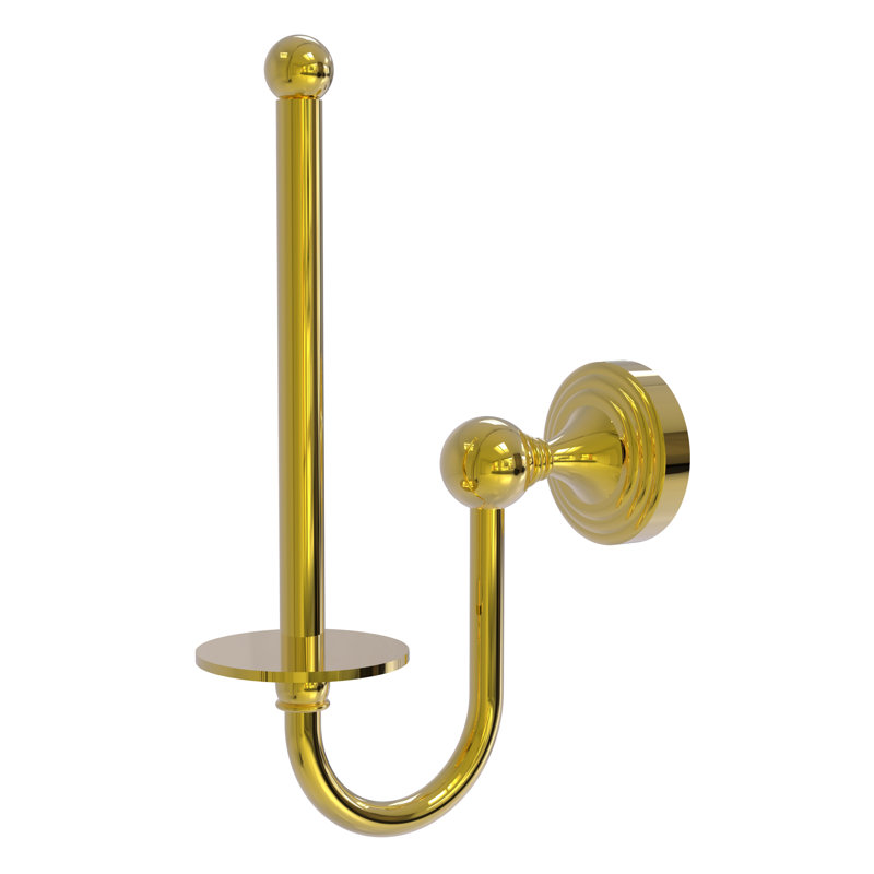 Porte-papier hygiénique vertical Godin, Laiton poli