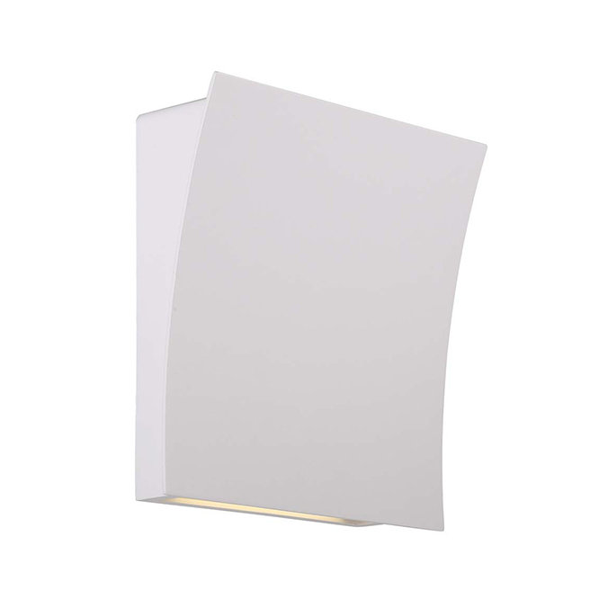 Slide LED Flush Mounted Sconce, White, 3500K