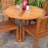 Warren Round Outdoor Dining Table With Umbrella Hole , in. W in. D-1101614002