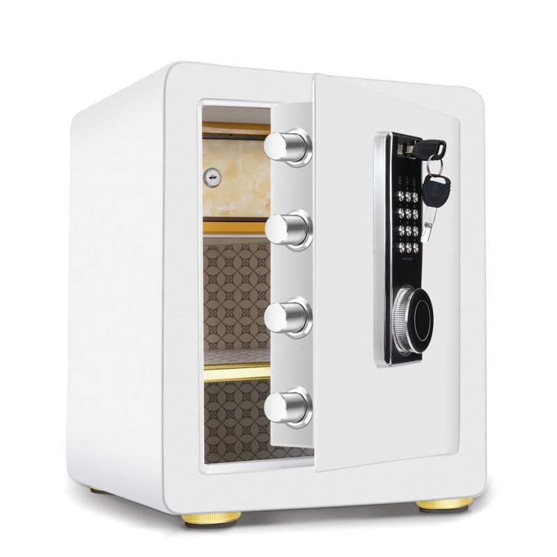 Safe Box Lock, White