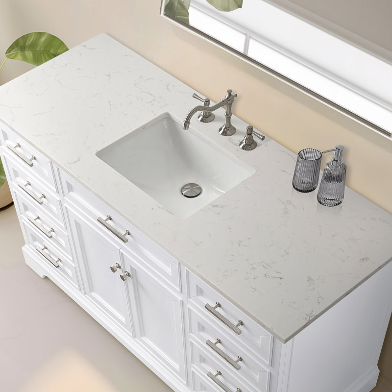 Haisley 60" W Single Vanity