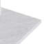 Meuble-lavabo simple 55 po avec plateau en marbre de Carrare italien ARIEL Kelly-99405123