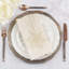 Serviette de table flocon de neige magnifiquement embelli (ensemble de 4) 20S-88308152