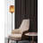 Modern Bamboo Woven Standing Accent Light
