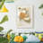 Floating Pieces I -Framed Print
