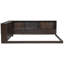 Lit de jour avec tablettes de rangement, USB et DEL-1350608660