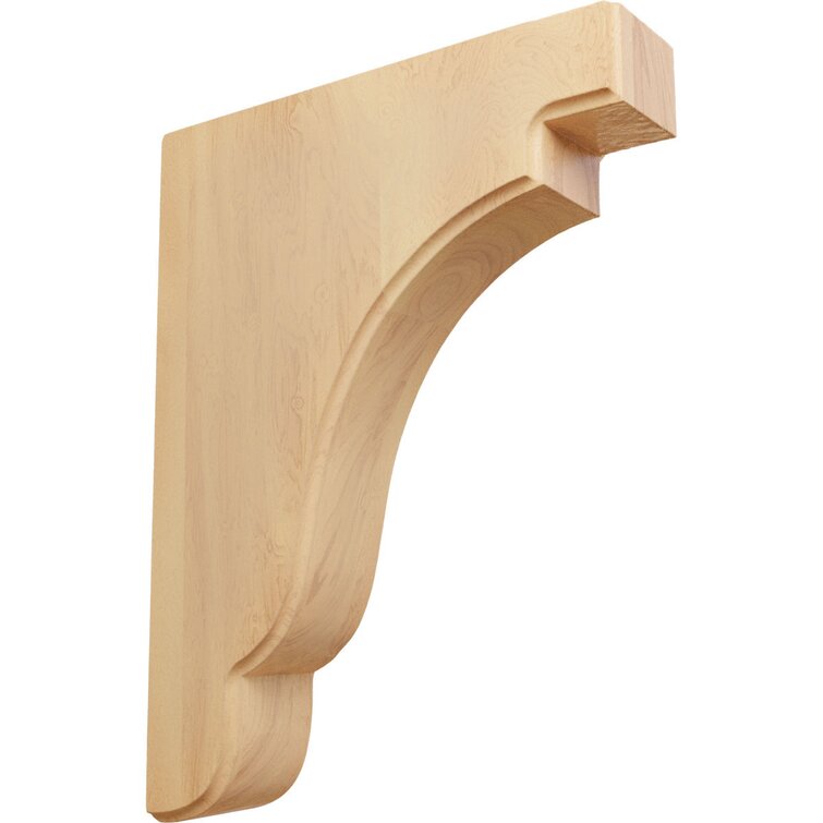 PCI Enterprises Bedford 9.5'' H x 1.75'' W x 7.25'' D Wood Bracket