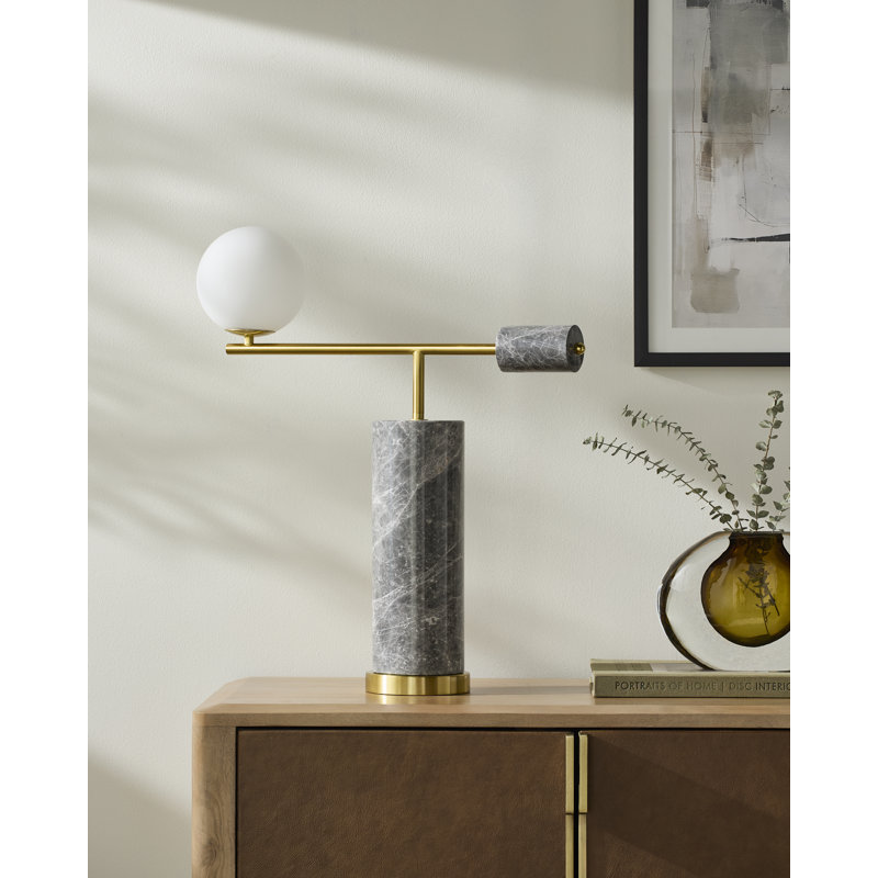 Ethelsville Table Lamp, Gray
