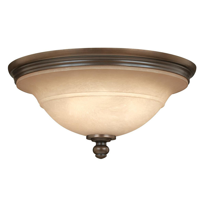 Barkbridge Glass Flush Mount