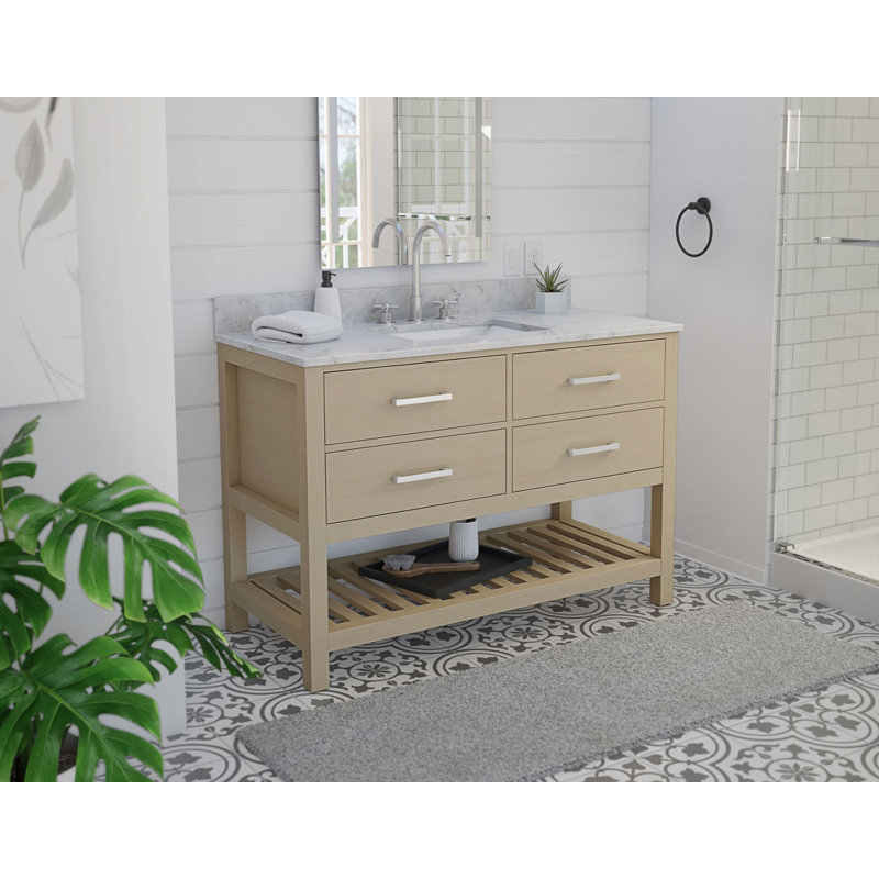 48" Single Bathroom Vanity Set, Light Sage