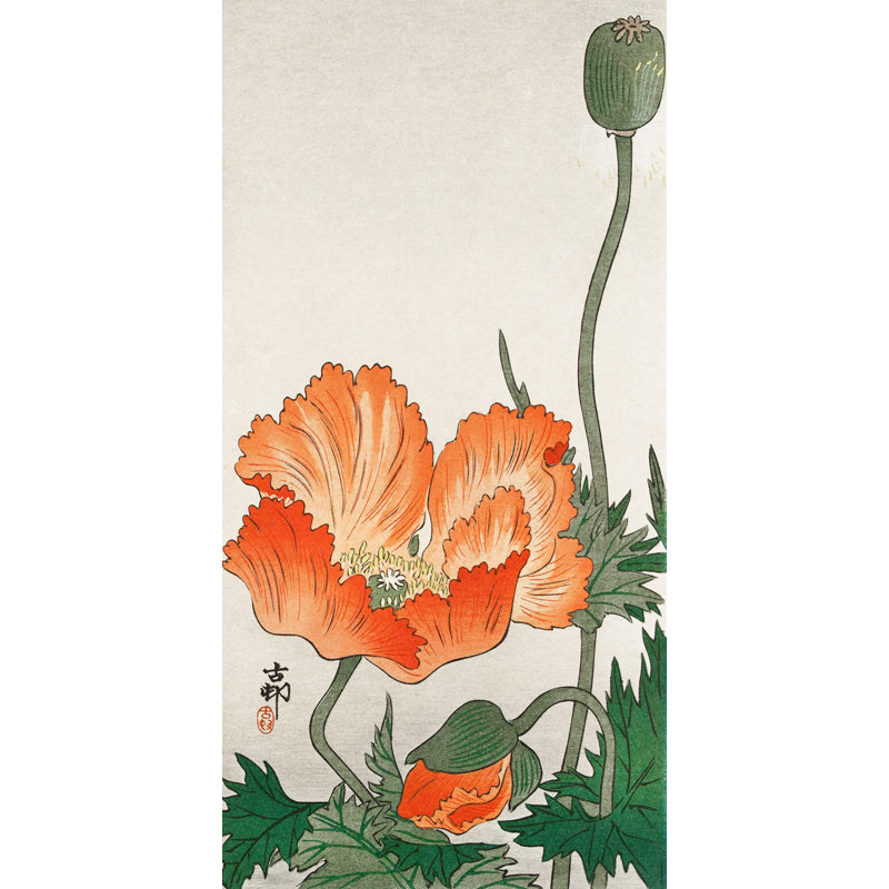 Orange Poppy Print by Grand Archives