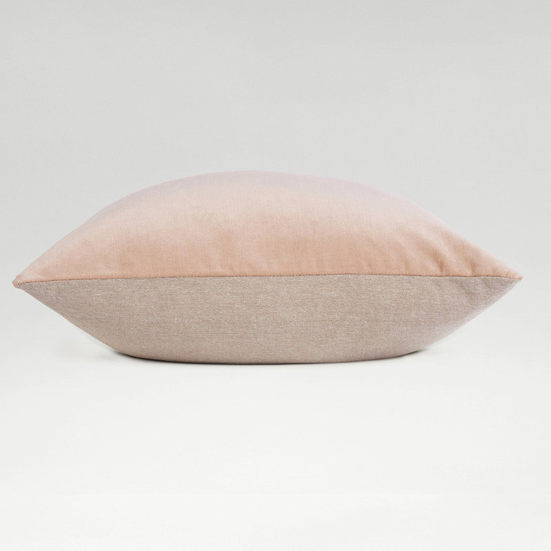 Jaipur Pillow Cover & Insert, Dusky Pink, Square 18"