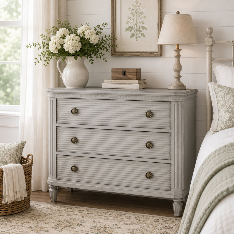 Solid Wood Accent Chest