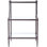 Peninsula Metal & Glass Side Table