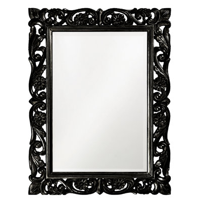 Miroir décoratif traditionnel biseauté