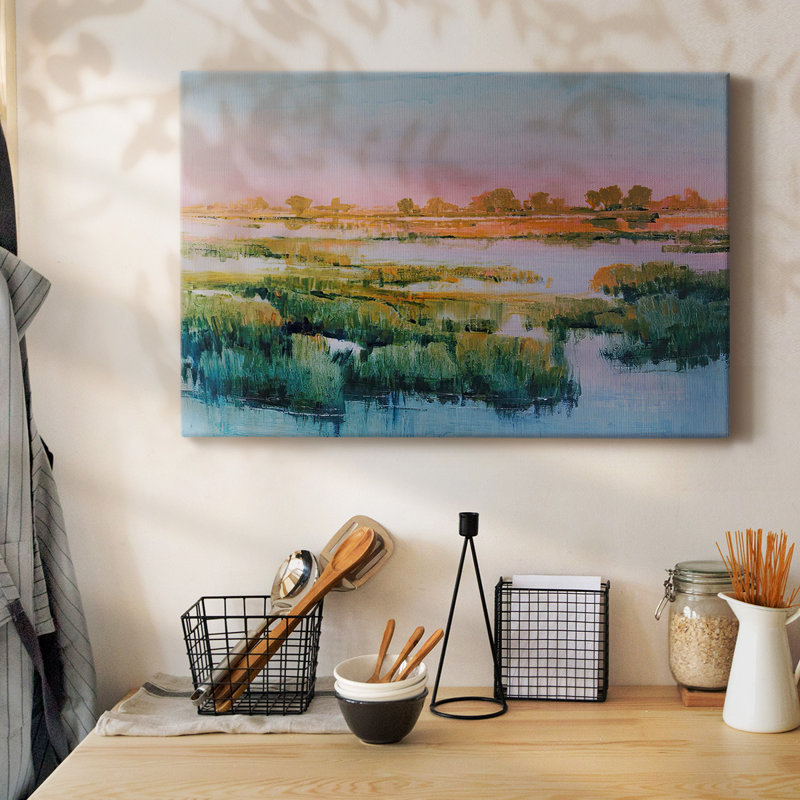 Marshland View I-Gallery Wrapped Canvas, 8" H x 12" W