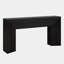 Table d'appoint élégante, canapé en bois, console de style moderne