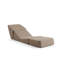 Canapé-lit convertible 1 place, crème foncé, 27,6 po x 39,4 po x 27,6 po | Tissu 100% polyester, nettoyage à sec | 28 coussins en mousse, sans cadre Solution parfaite pour économiser de l'espace dans les petits espaces de vie-1103442181