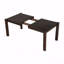 Table de salle à manger extensible moderne en bois massif Farmhouse - Conception peu encombrante-1217219474