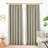 100% Blackout  Blend Solid Double-Layer Rod Pocket Curtain Panel Pair(Set of 2)-998738307-998738310