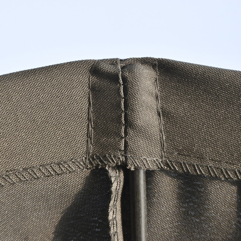 Parasol de jardin 8 'réglable, Gris foncé