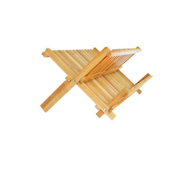 Passetas Collapsible Wood Dish Rack