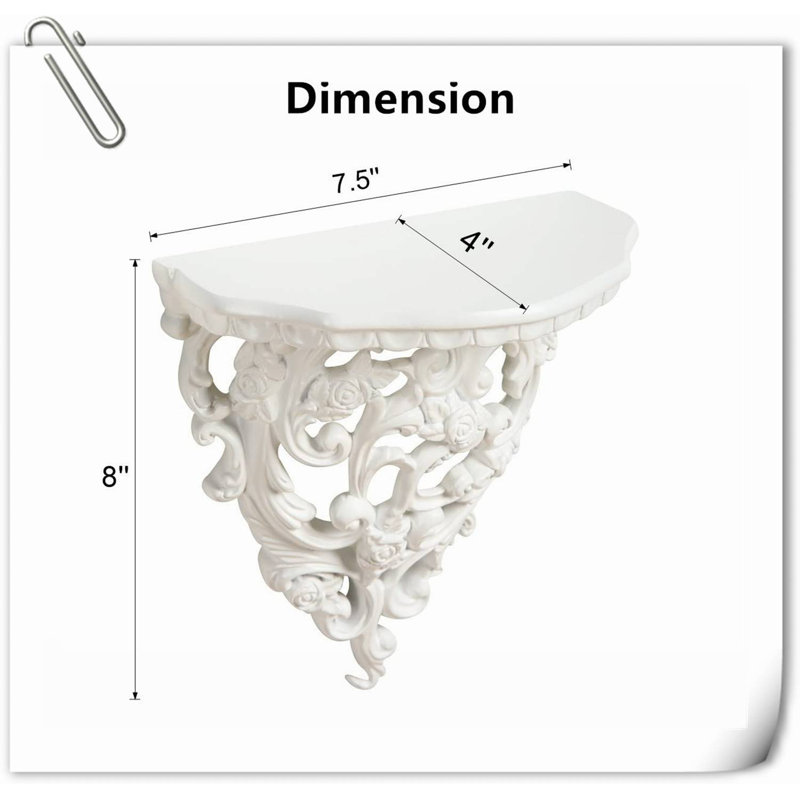 Cennet Wood Floating Shelf