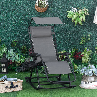 Haniel Rocking Metal Chair