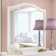 Pennock White Arched Mirror