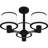 Kimiyo Fabric Semi Flush Mount