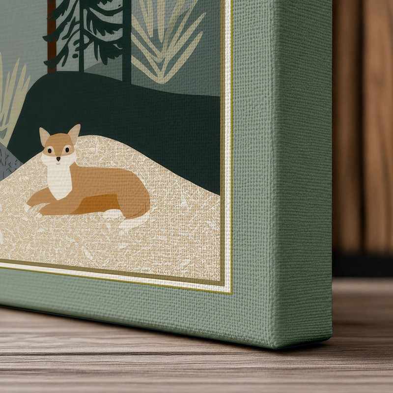 Print, 30x20 - 76.2 x 50.8 cm, Sage Border