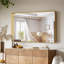 Miroir de salle de bain pour salle de bain Miroir mural encadré en métal Farmhouse Rectangle, antirouille, verre trempé-826979592-826979594-826979595