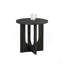 Ensemble de tables 3 pièces de style contemporain 1 table basse ronde 2X