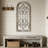 Arched Solid Wood Handmade Farmhouse Plants & Flowers Wall Decor
