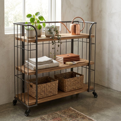 Aydin Metal Bar Cart