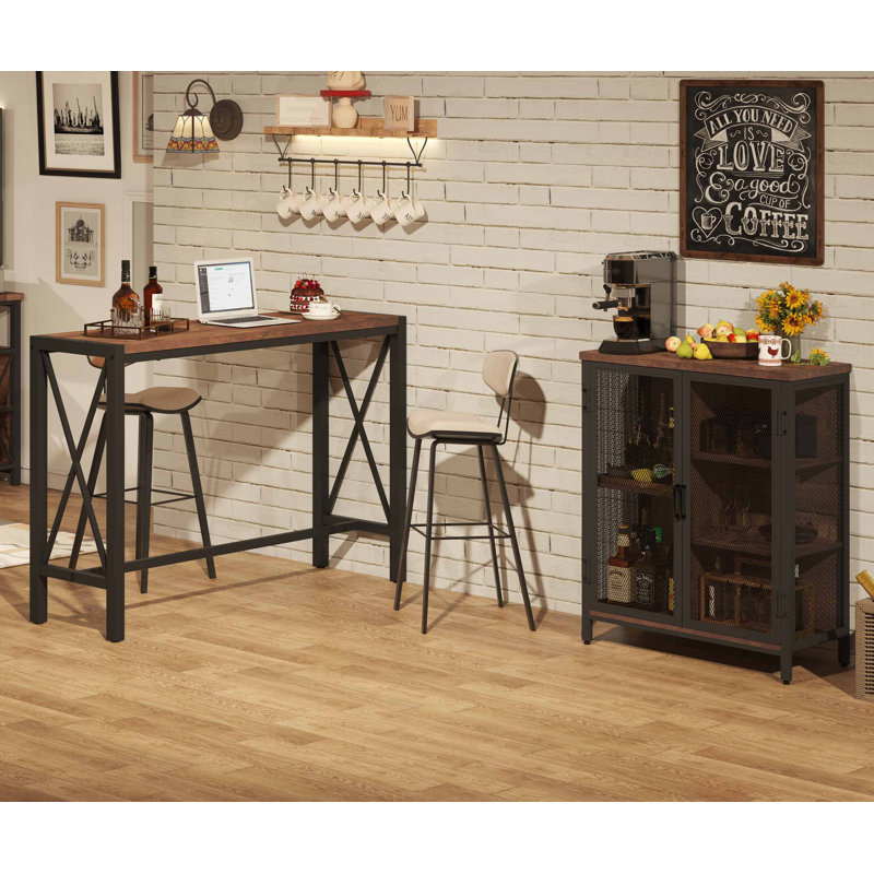 Ensemble bar et table de bar