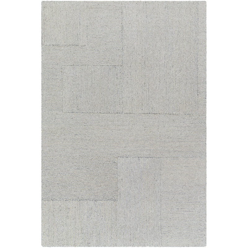 Elmina Hand Tufted Wool Indoor Rug, Rectangle 8' x 10'