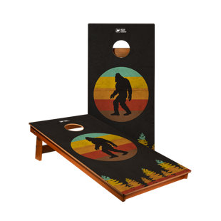 Planches de cornhole rétro Sasquatch Backyard 2400