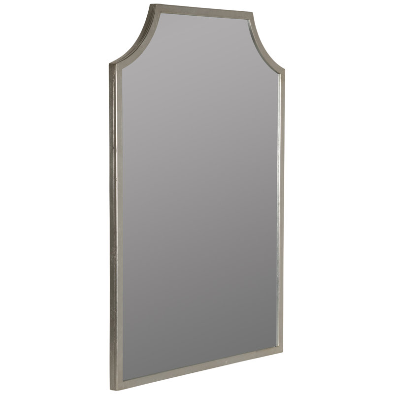 Simone Arch Metal Mirror, Silver