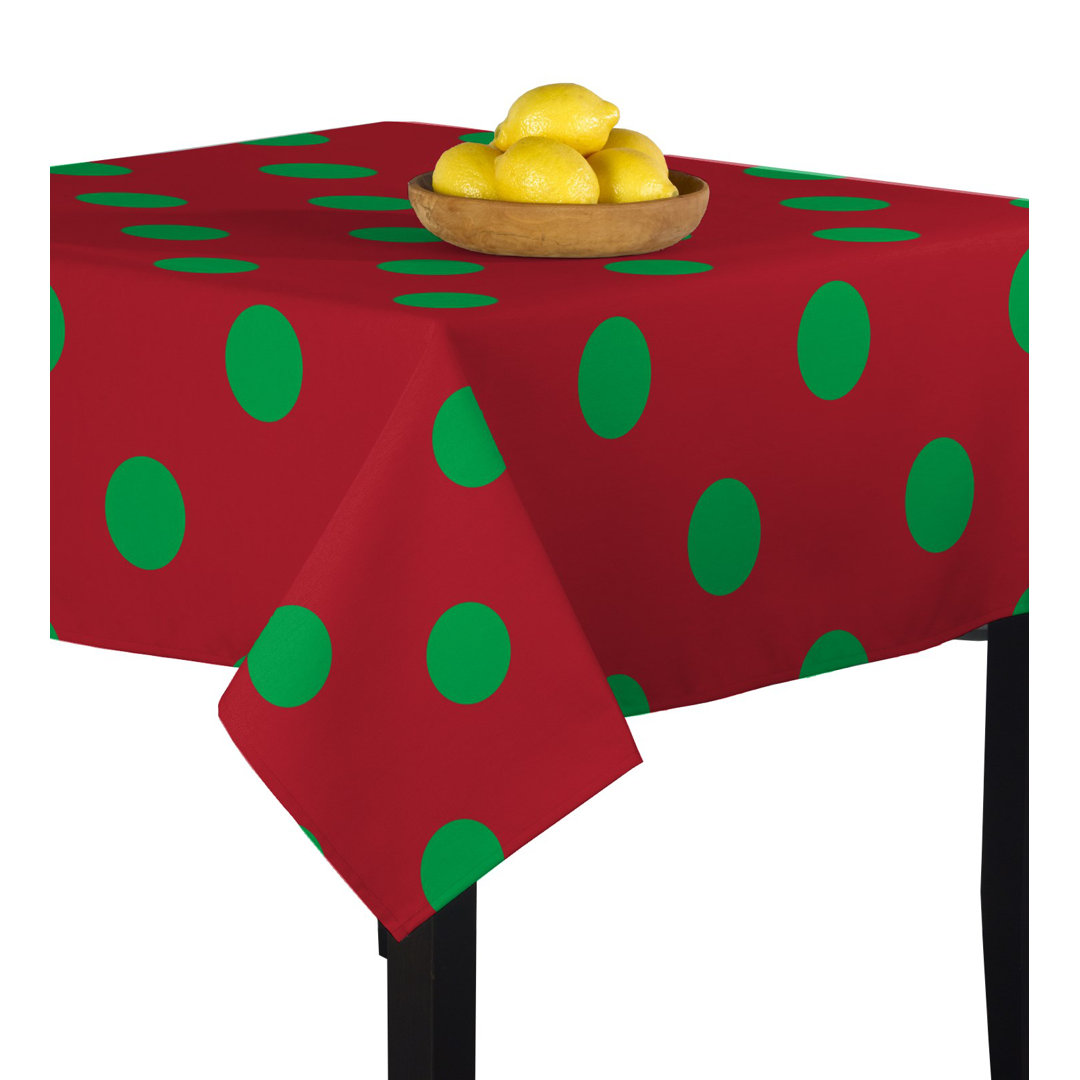 Sirabella 3 Dots Tablecloth East Urban Home 