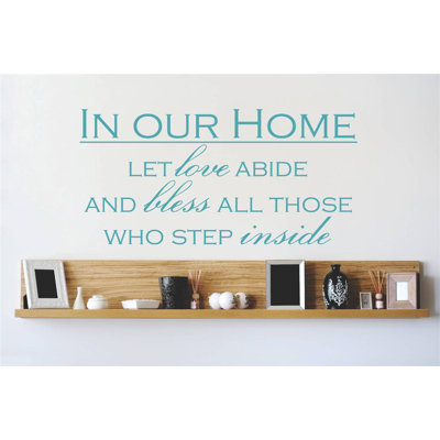 Text & Numbers Wall Decal