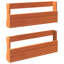 4 Pair Solid Wood Shoe Rack